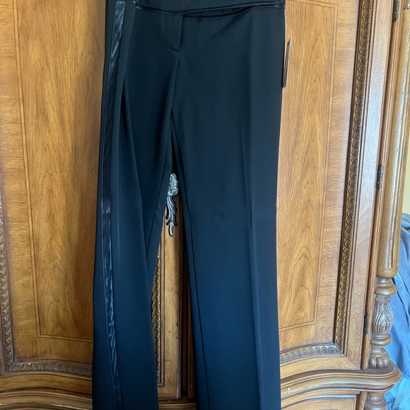 Ladies Tuxedo suit by XOXO crop jacket and pants - Picture 4 of 7